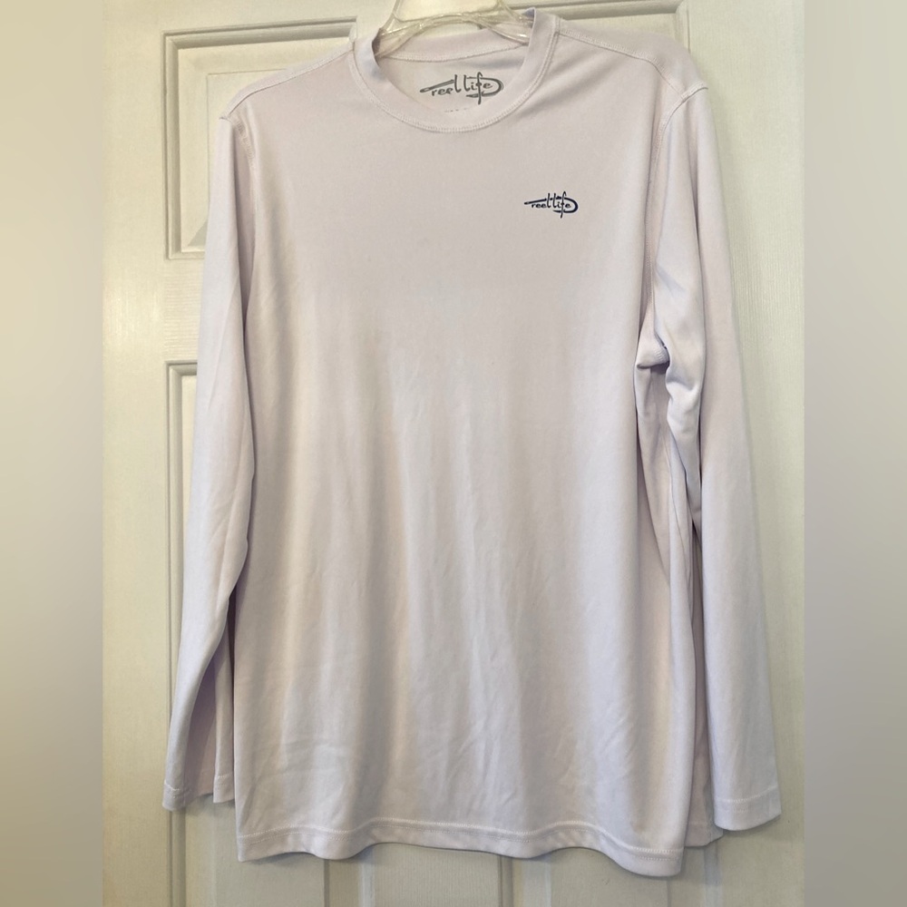 Long sleeve ReelLife tee. Size m